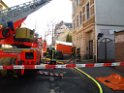 Einsatz Feuerwehr SEK Polizei Koeln Nippes Merheimerstr P003